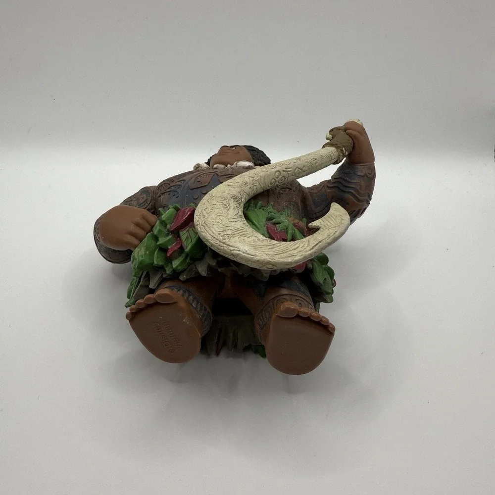 Disney Moana Action Figures Lot of 4- Maui Pua Heihei Te Fiti Lava Monster Te Ka
